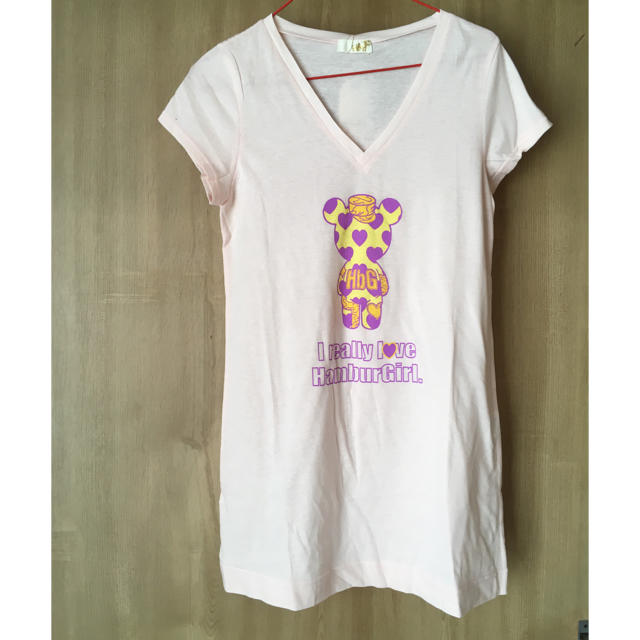 HbG(エイチビージー)の新品未使用 HbG クマ柄 Tシャツ レディースのトップス(Tシャツ(半袖/袖なし))の商品写真