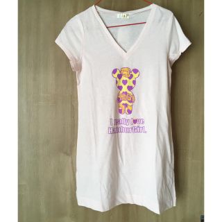 エイチビージー(HbG)の新品未使用 HbG クマ柄 Tシャツ(Tシャツ(半袖/袖なし))