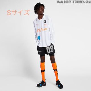 ナイキ(NIKE)のOFF-WHITE × NIKE jersey Sサイズ(Tシャツ/カットソー(七分/長袖))