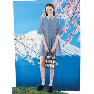 メゾンキツネ(MAISON KITSUNE')のメゾンキツネ 森川葵着用 ワンピース(ミニワンピース)