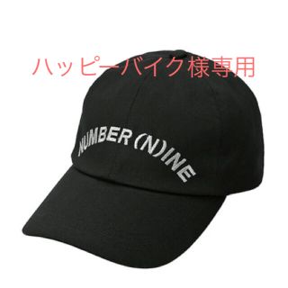 ナンバーナイン(NUMBER (N)INE)のナンバーナイン ロゴ キャップ(キャップ)