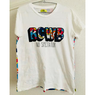 ロデオクラウンズワイドボウル(RODEO CROWNS WIDE BOWL)のRCWB 花柄Tシャツ(Tシャツ(半袖/袖なし))