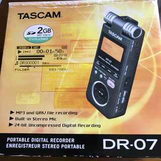 TASCAM DR-07(その他)
