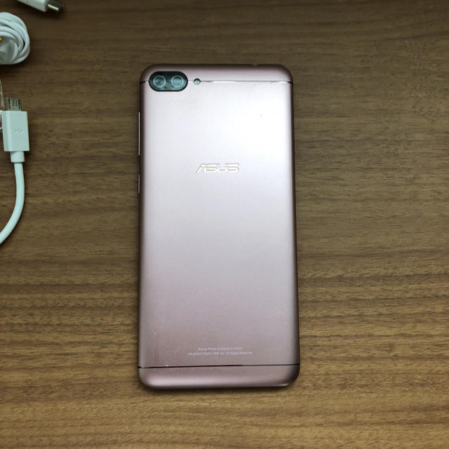 zenfone4 max ピンク スマホ/家電/カメラのスマートフォン/携帯電話(スマートフォン本体)の商品写真