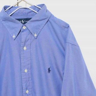 ラルフローレン(Ralph Lauren)のUS ラルフローレン Blue BD シャツ 16 32-33(シャツ)