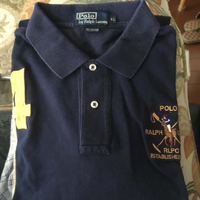 POLO RALPH LAUREN(ポロラルフローレン)のラルフローレン☆濃紺ポロシャツ メンズのトップス(ポロシャツ)の商品写真