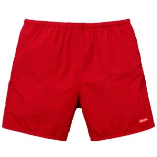 シュプリーム(Supreme)のSuprme nylon water short dark red Sサイズ(ショートパンツ)