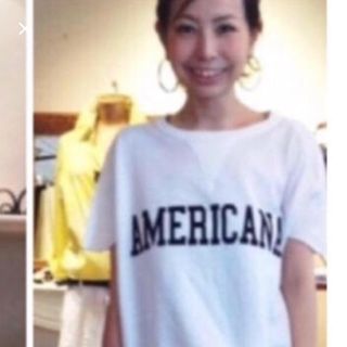 アメリカーナ(AMERICANA)のアパルトモン✖️アメリカーナ半袖スウェット(Tシャツ(半袖/袖なし))