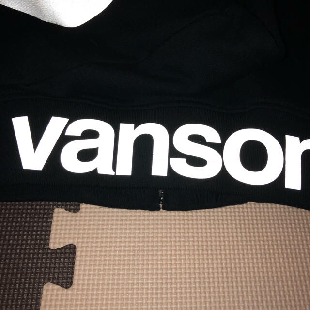 VANSON(バンソン)のVANSON(バンソン) フルジップ パーカーロゴ リフレクター  メンズのジャケット/アウター(ライダースジャケット)の商品写真