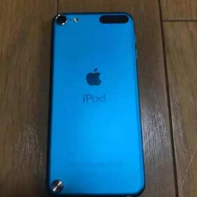 iPod touch(アイポッドタッチ)のiPod touch 5世代 ブルー スマホ/家電/カメラのオーディオ機器(ポータブルプレーヤー)の商品写真