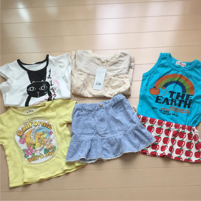 Biquette(ビケット)の100 まとめ売り キッズ/ベビー/マタニティのキッズ服女の子用(90cm~)(Tシャツ/カットソー)の商品写真