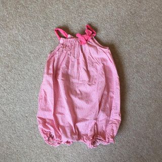 ギャップ(GAP)のGAP 70cm ノースリーブ ロンパース 6-12months(ロンパース)