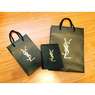 イヴサンローランボーテ(Yves Saint Laurent Beaute)のYSLの紙袋セット(ショップ袋)