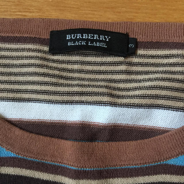 BURBERRY BLACK LABEL(バーバリーブラックレーベル)のバーバリー コットンセーター メンズのトップス(ニット/セーター)の商品写真