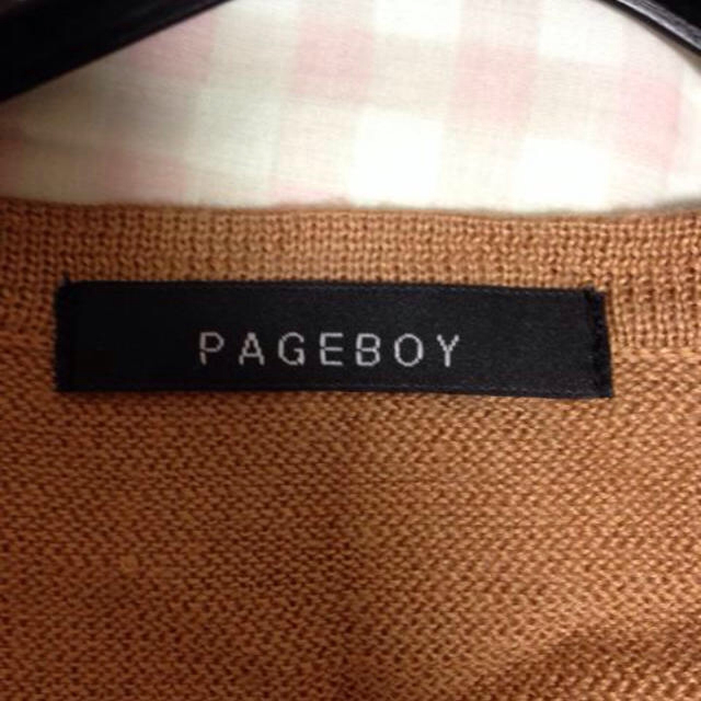 PAGEBOY(ページボーイ)のページボーイ＊ニットカーディガン レディースのトップス(カーディガン)の商品写真