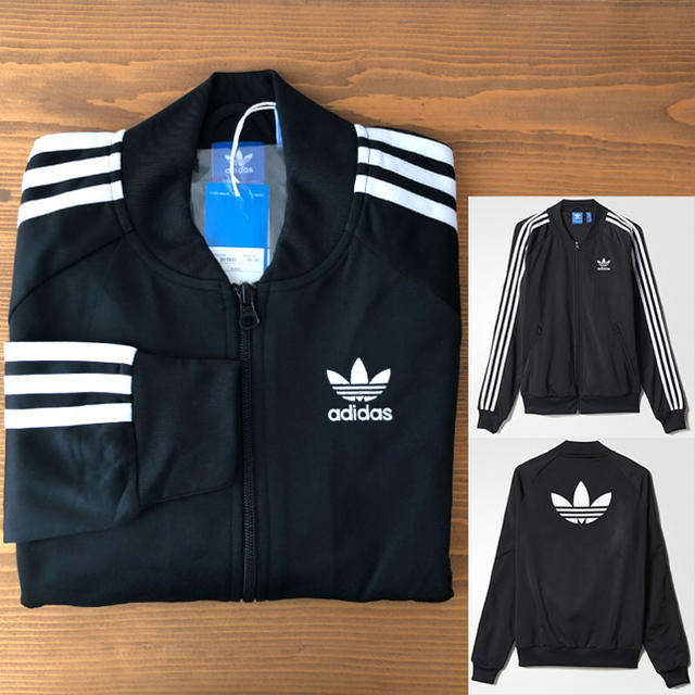 adidas(アディダス)の★新品正規品★アディダス SST トラックトップ レディース ブラック M レディースのトップス(トレーナー/スウェット)の商品写真