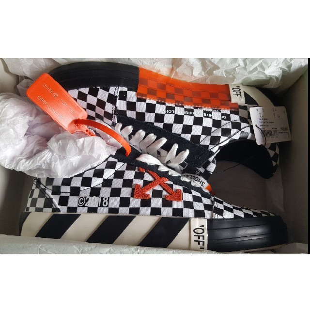 OFF WHITE   OFF WHITE FW VULC LOW TOP オフホワイト EUの通販 by