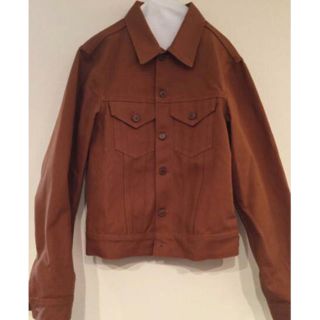 マルタンマルジェラ(Maison Martin Margiela)のTONSURE ブラウンダック ジージャケット 定価64000円くらい(Gジャン/デニムジャケット)