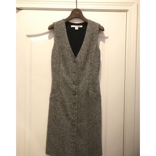 ダイアンフォンファステンバーグ(DIANE von FURSTENBERG)の【美品】DIANE von FURSTENBERG ロングジレ 0228A1-2(ベスト/ジレ)