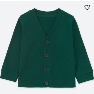 ユニクロ(UNIQLO)のUNIQLO コットンVネックカーディガン(カーディガン)