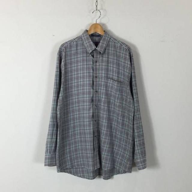 PENDLETON(ペンドルトン)のペンドルトン コットン シャツ チェック ブルー L USED 160722 メンズのトップス(シャツ)の商品写真