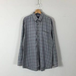 ペンドルトン(PENDLETON)のペンドルトン コットン シャツ チェック ブルー L USED 160722(シャツ)