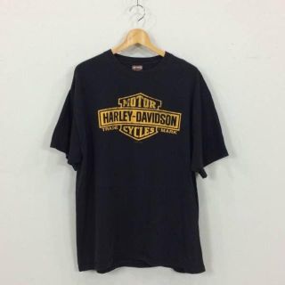 ハーレーダビッドソン(Harley Davidson)のハーレーダヴィッドソン Tシャツ 黒 ギター USED 160722(Tシャツ/カットソー(半袖/袖なし))