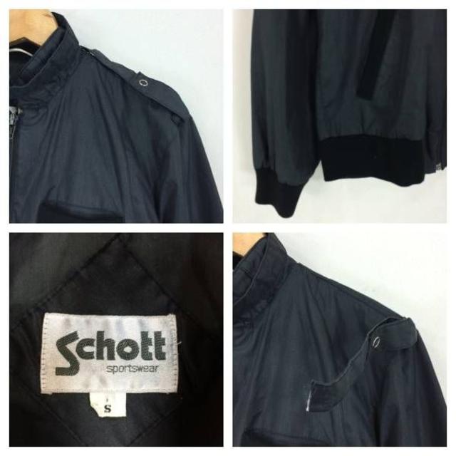 schott(ショット)のUSED Schott ナイロン ジャケット S ショット 160702 メンズのジャケット/アウター(ナイロンジャケット)の商品写真