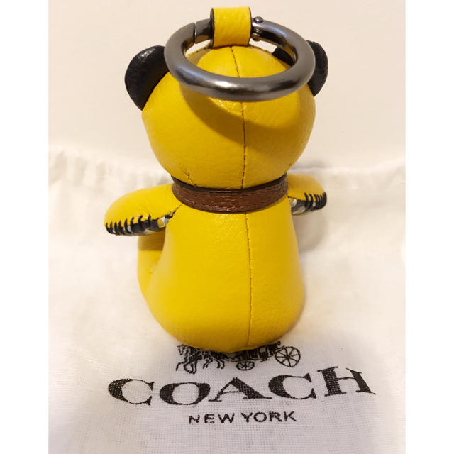 COACH(コーチ)の新品未使用★COACH ベアー ぬいぐるみ キーホルダー レディースのファッション小物(キーホルダー)の商品写真