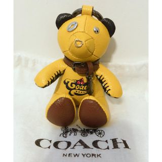 コーチ(COACH)の新品未使用★COACH ベアー ぬいぐるみ キーホルダー(キーホルダー)