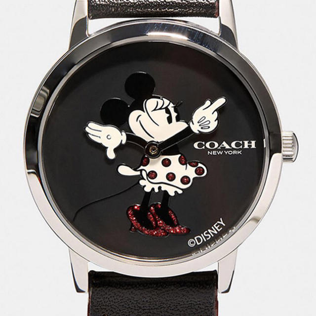 coach コーチ　ディズニー　腕時計　ミニー