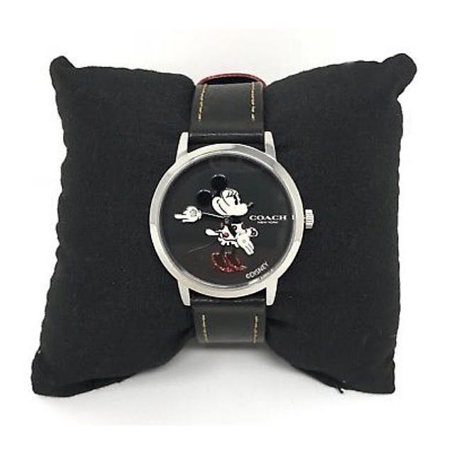 COACH(コーチ)の限定予約販売✳︎コーチ ディズニー ミニーマウス ウォッチ W1556  新品 レディースのファッション小物(腕時計)の商品写真