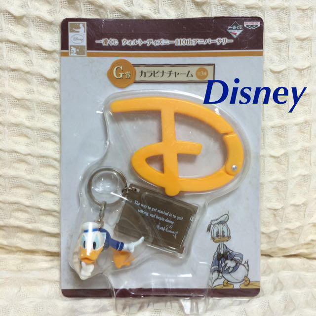 Disney(ディズニー)のドナルド★カラビナチャーム レディースのファッション小物(キーホルダー)の商品写真