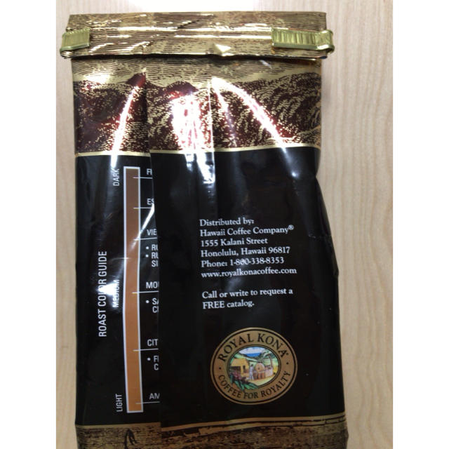 Kona(コナ)のROYAL Kona coffee バニラマカダミアナッツ 食品/飲料/酒の飲料(コーヒー)の商品写真