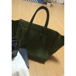 セリーヌ(celine)のCELINE セリーヌ 超美品 ラゲージ  luggage ファントム カーキ色(トートバッグ)