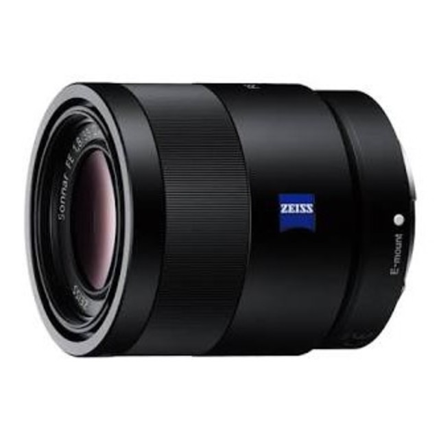 アウトレット 美品 【送料無料】SONY レンズ Sonnar T* SEL55F18Z
