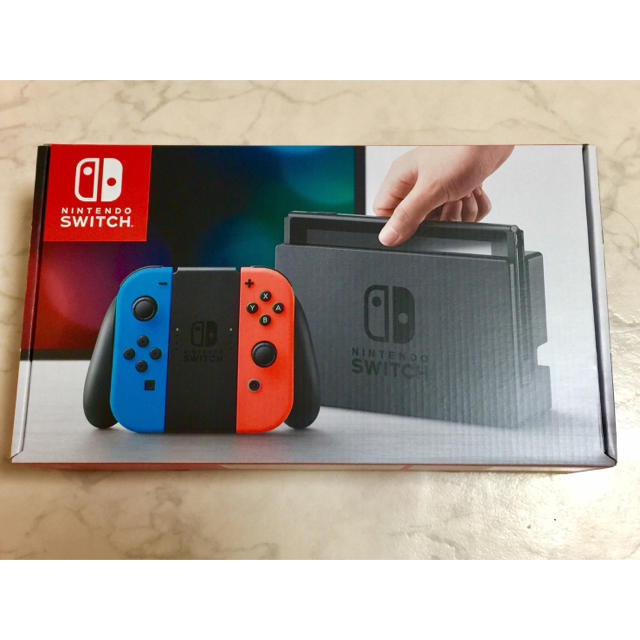 Nintendo Switch(ニンテンドースイッチ)の任天堂 スイッチネオン  新品 エンタメ/ホビーのゲームソフト/ゲーム機本体(家庭用ゲーム機本体)の商品写真