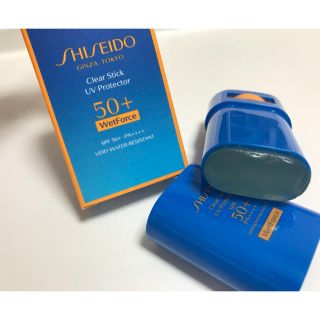 シセイドウ(SHISEIDO (資生堂))の新品未使用 クリアスティック UVプロテクター(日焼け止め/サンオイル)