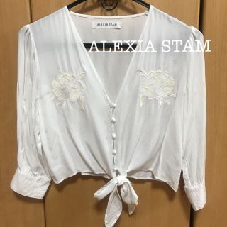 アリシアスタン(ALEXIA STAM)のALEXIA STAM ブラウス(シャツ/ブラウス(長袖/七分))