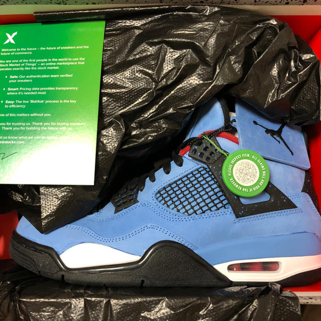 NIKE AIR JORDAN 4 travis scott 27cm 芸能人愛用 vivacf.net