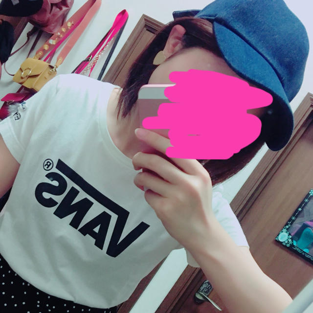 E hyphen world gallery(イーハイフンワールドギャラリー)のVANS レディース ロゴTシャツ レディースのトップス(Tシャツ(半袖/袖なし))の商品写真