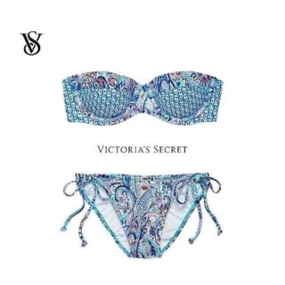 ヴィクトリアズシークレット(Victoria's Secret)の新品 Victoria's secret Flirtバンドゥービキニset(水着)