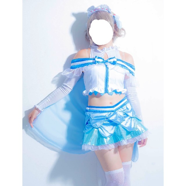 ラブライブサンシャイン 渡辺曜 恋アク衣装 エンタメ/ホビーのコスプレ(衣装一式)の商品写真