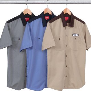 シュプリーム(Supreme)のSupreme’Work Shirt’ワークシャツ ワッペン 半袖シャツ ロゴ(シャツ)