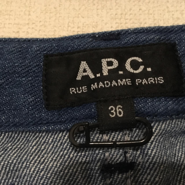 A.P.C(アーペーセー)のAPC デニムスカート 36 レディースのスカート(ミニスカート)の商品写真