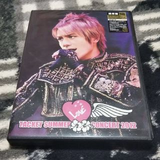 タッキーアンドツバサ(タッキー＆翼)のタッキー SUMMER CONCERT 2012 DVD 通常盤(ミュージック)