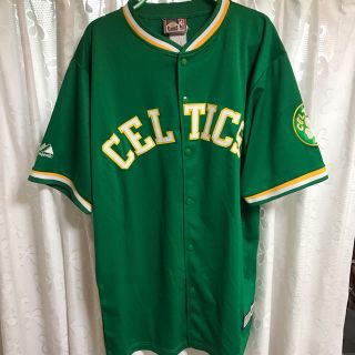 マジェスティック(Majestic)の専用です！Boston Celtics シューティングジャージー(バスケットボール)