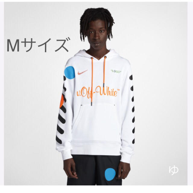 NIKE オフホワイト パーカー Mパーカー