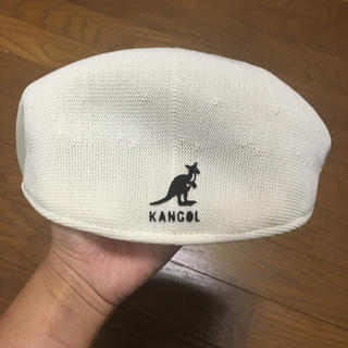 カンゴール(KANGOL)のカンゴール ハンチング 白(ハンチング/ベレー帽)