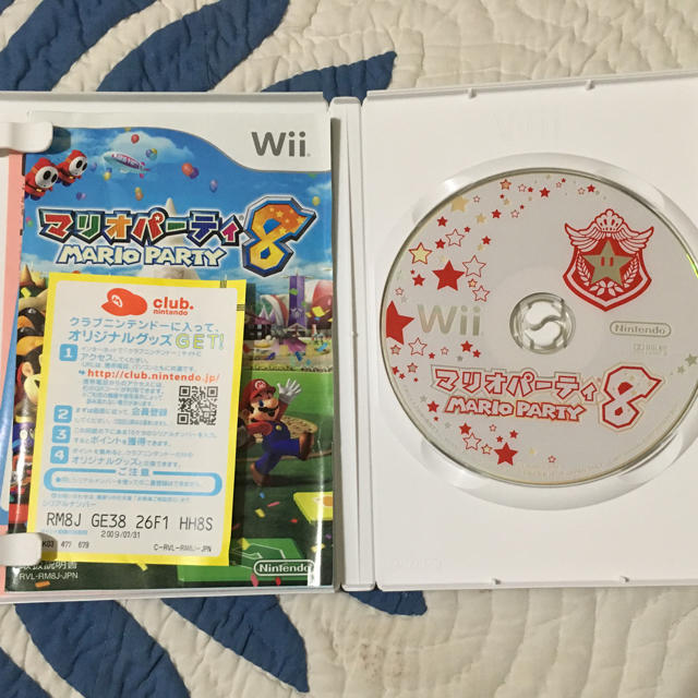 Wii(ウィー)のWii   マリオパーティ 8 エンタメ/ホビーのゲームソフト/ゲーム機本体(家庭用ゲームソフト)の商品写真